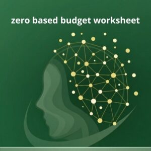 zero based budget worksheet template