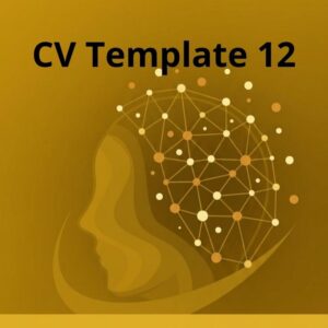 Premium English CV Template – #12