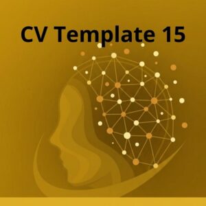 Premium English CV Template – #15