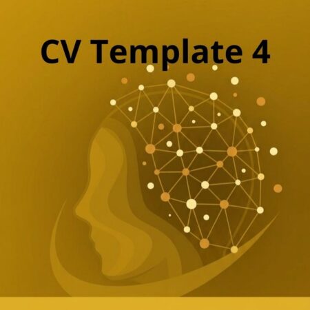 Premium English CV Template - #04