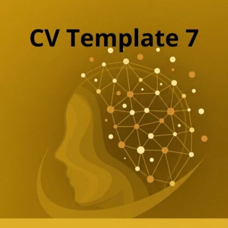 Premium English CV Template - #07