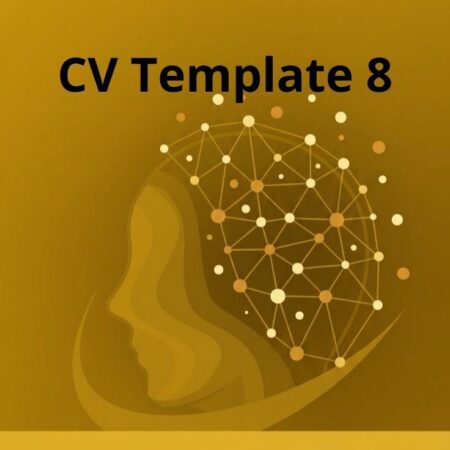 Premium English CV Template - #08